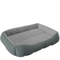 BENNO® Hundebett SAMMY 80x65x17 cm, quadratisch, Polyester, rutschfest, inkl. Kauknochen