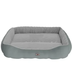 BENNO® Hundebett SAMMY 80x65x17 cm, quadratisch, Polyester, rutschfest, inkl. Kauknochen