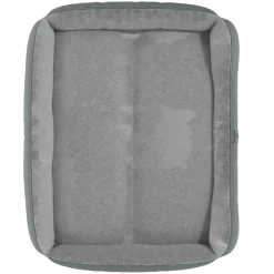 BENNO® Hundebett SAMMY 95x75x18 cm, quadratisch, Polyester, maschinenwaschbar, rutschfest, inkl. Kauknochen