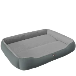 BENNO® Hundebett SAMMY 95x75x18 cm, quadratisch, Polyester, maschinenwaschbar, rutschfest, inkl. Kauknochen