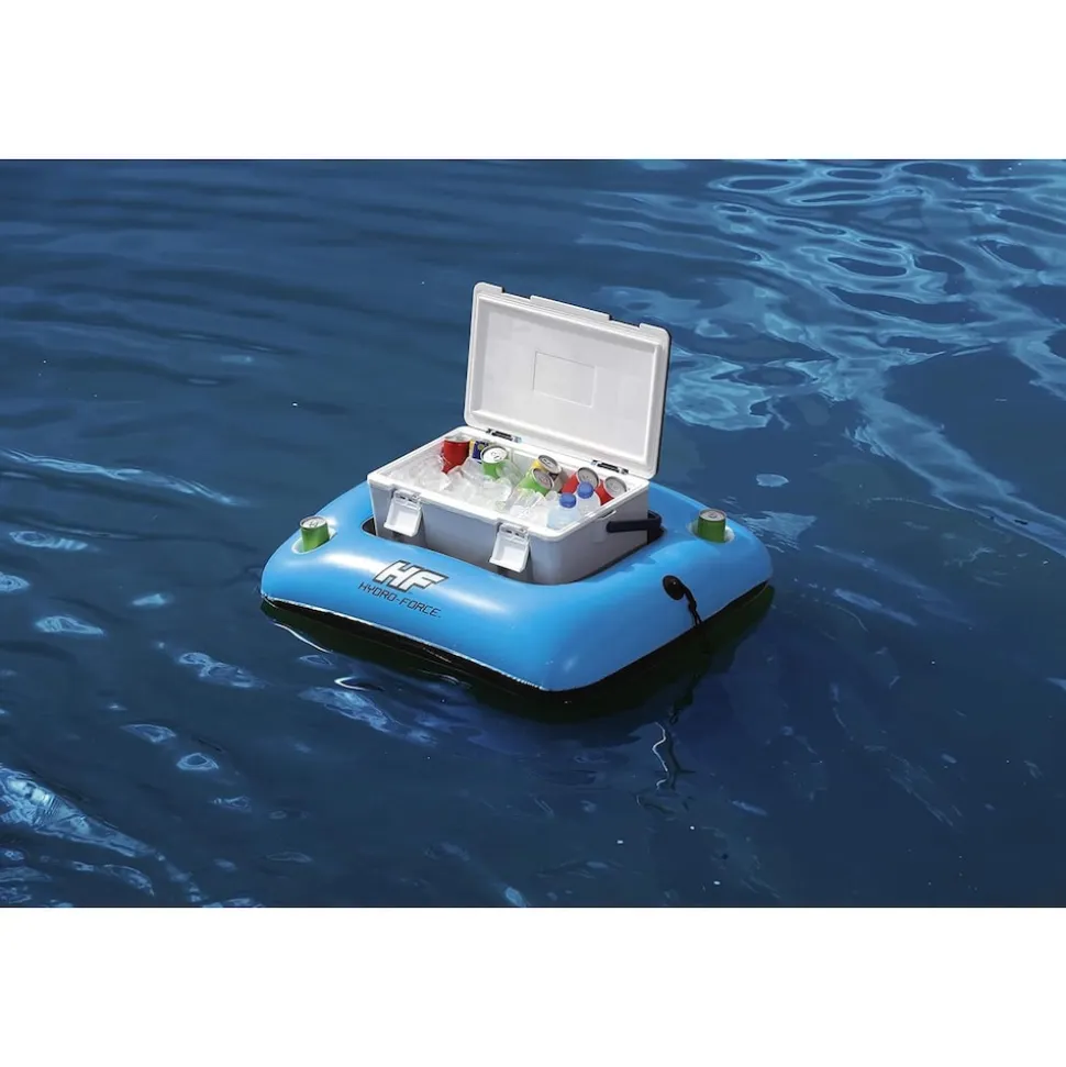 Bestway 43420 - Cooler Float - Chill n' Sip (blau, 75x59x15cm)