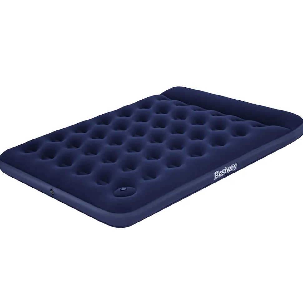 Bestway Doppelluftbett mit integrierter Fußpumpe 203 x 152 x 28 cm