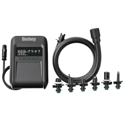 Bestway Elektropumpe Luftpumpe Pumpe Powergrip 12V Camping Hochdruck 250l min
