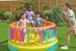 Bestway Hüpfburg BounceJam Kinder Indoor Outdoor 180cm Springburg Hüpfmatte