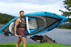 Bestway Hydro Force Cove Champion X2 Touring Kajak Set für 2 Personen Kayak Ruderboot