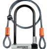 Bügelschloss Kryptolok Standard mit Kabel