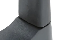 Bügelschloss mit Fingerabdrucksensor, inkl. 2 Laser-Cut Schlüssel, inkl. Li-Ionen Akku, aufladbar per USB-C, inkl. Rahmenhalterung, Gummiummantelung
