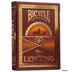 Bicycle® Kartendeck - Disney Lion King Kartenspiel Spielkarten Pokerkarten König der Löwen Single Deck