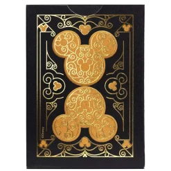 Bicycle® Kartendeck - Disney Mickey Mouse Black and Gold Kartenspiel Spielkarten Pokerkarten Single Deck