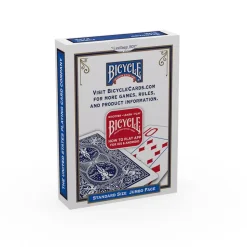 Bicycle® Kartendeck - Rider Back Jumbo Index (blau) Kartenspiel Spielkarten Kartentricks Pokerkarten Single Deck
