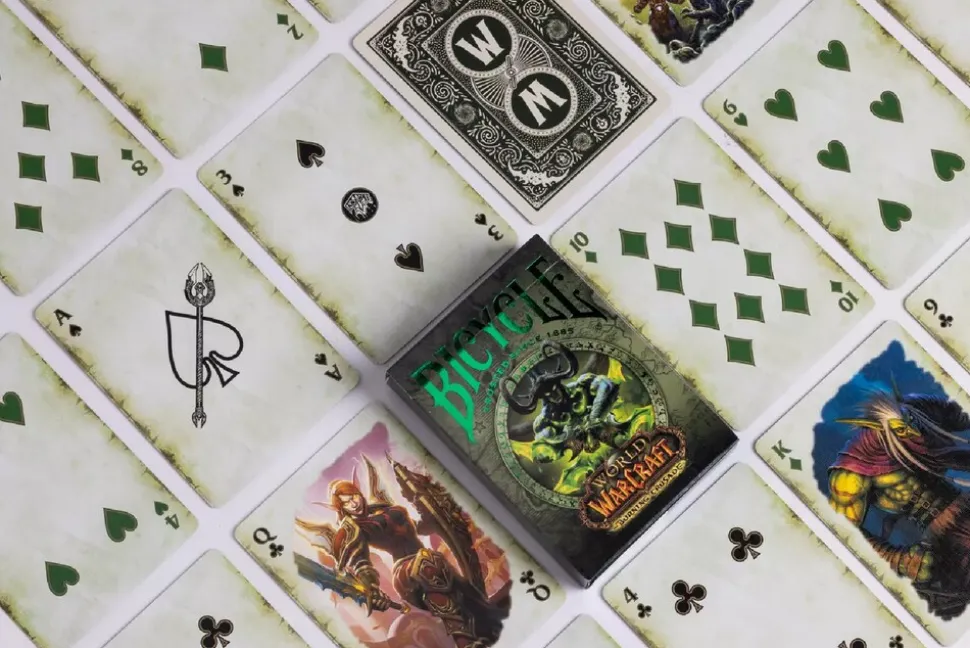 Bicycle® Kartendeck - World of Warcraft Burning Crusade Kartenspiel Spielkarten Pokerkarten WoW Single Deck
