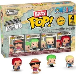 Bitty POP - One Piece - Luffy 4er-Pack