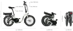 Blaupunkt EMMI 20 Zoll Falt-E-Bike