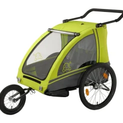 Blue Bird Kinderanhänger, Zweisitzer, Dualfunktion
