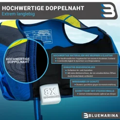 Bluemarina Kinder Schwimmhilfe (S, Mermaid)
