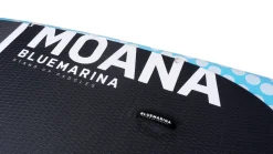Bluemarina SUP Board Moana, aufblasbar mit Doppelkolben-Pumpe, Paddel, Rucksack, 5J Garantie (Classic 2.0, 325x86x15cm / 10'8