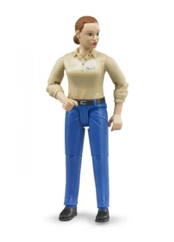 Bruder bruder 60408 bworld Frau heller Hauttyp, blaue Hose