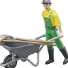 Bruder bruder 62610 bworld Landwirt mit Zubehör