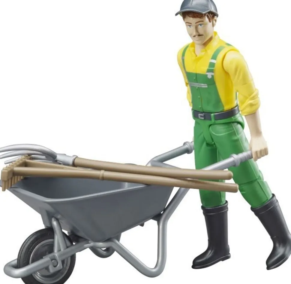 Bruder bruder 62610 bworld Landwirt mit Zubehör