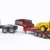 Bruder Bruder 02813 MACK Granite LKW , Tieflader und Bagger