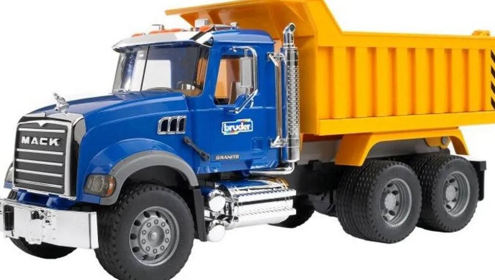 Bruder Bruder 02815 MACK Granite LKW mit Kippmulde