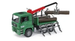 Bruder Bruder 02769 MAN Holztransport-LKW mit Ladekran