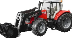 Bruder bruder 03047 Massey Ferguson 7624 mit Frontlader