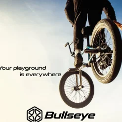 Bullseye Project 301 BMX 20 Zoll Bike Fahrrad 2 Pegs 360° Rotor Freestyle 20 Rad Jugendliche Erwachsene unisex für Tricks