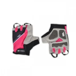 Byox Kinder-Fahrradhandschuhe AU201 pink Gel-Polster, Klett, Größe S (4)