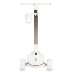 Byox Kinderroller Aero klappbar Getränkehalter Hinterradbremse höhenverstellbar weiß