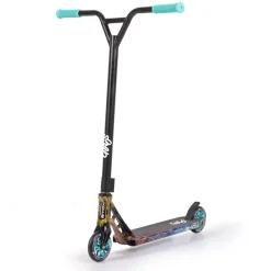 Byox Kinderroller Chaos PU-Räder, ABEC-9, Lenker 360° drehbar, Hinterradbremse blau