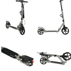 Byox Kinderroller Enigma PU-Räder klappbar Ständer Getränkehalter Handbremse grün