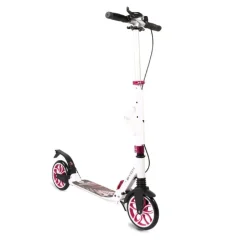 Byox Kinderroller Fiore klappbar Stoßdämpfer Flaschenhalter Bremse bis 100 kg pink