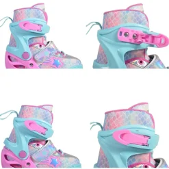 Byox Rollschuhe Ariel, leuchtende PU-Rollen, ABEC-5 Lager, Größe L (38-41)