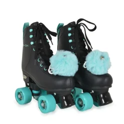 Byox Rollschuhe Escape schwarz PU-Rollen PU-Bremse ABEC-5 Lager Größe L (39-42)