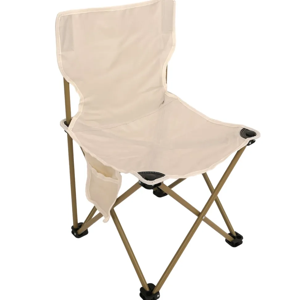 Campingset MCW-N50, Tisch 2x Stuhl Klappstuhl Anglerstuhl faltbar, Metall ~ weiß