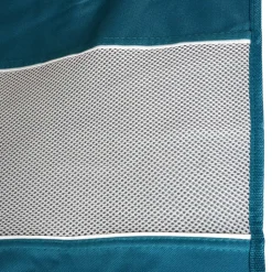 Campingstuhl MCW-L50, Klappstuhl Anglerstuhl Regiestuhl, waschbar Schutzhülle Stahl Stoff/Textil ~ türkis