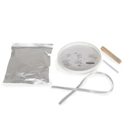 Cangaroo Baby Handabdruck-Bausatz Anhänger Ausstecher Durchmesser 16cm Holzrolle weiß