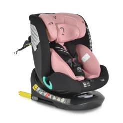 Cangaroo i-Size Kindersitz Quill (40-150cm) Gruppe 0/1/2/3, Isofix, 360° drehbar rosa