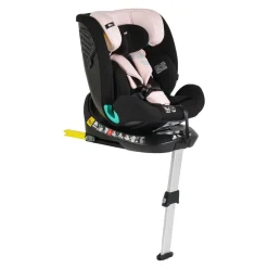 Cangaroo Kindersitz i-Protect i-Size (40-150cm) Gruppe 0+/1/2/3 Stützfuß Isofix rosa