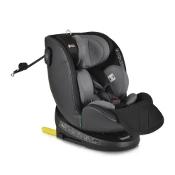 Cangaroo Kindersitz i-Size Castor (40-150cm) Gruppe 0/1/2/3 Isofix, Kopfschutz grau