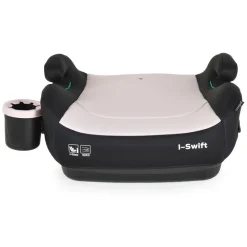 Cangaroo Kindersitz, Sitzerhöhung i-Swift, Isofix (125-150cm) Getränkehalter rosa