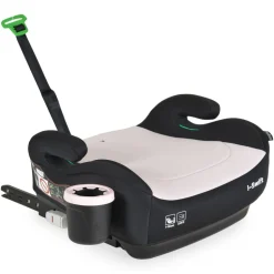 Cangaroo Kindersitz, Sitzerhöhung i-Swift, Isofix (125-150cm) Getränkehalter rosa
