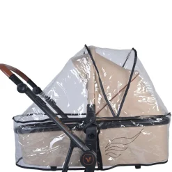 Cangaroo Kinderwagen Regenschutz universal, für die Babywanne, gute Belüftung transparent
