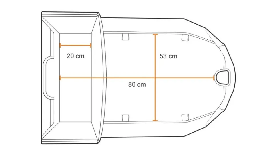 Cargo Einlegeplatte Zweisitzer