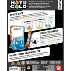 Carletto 646296 - Game Factory - Hot and Cold, das heiße Partyspiel auf dünnem Eis