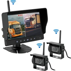 CARMATRIX HD Funk Rückfahrsystem Digital für LKW Wohnmobil Auto Transporter 7