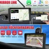 CARMATRIX Solar Rückfahrsystem mit Android Auto und CarPlay Magnet Rückfahrkamera