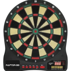 CARROMCO Elektronik Dartboard Raptor-301, 4-Loch Abstand