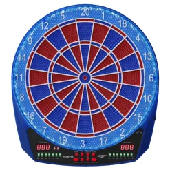 Carromco Elektronik Dartboard Flash-401, mit Adapter, 2-Loch Abstand